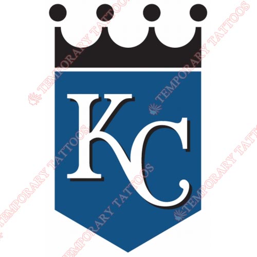 Kansas City Royals Customize Temporary Tattoos Stickers NO.1616